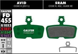 Galfer Pro G1554T CODE GUIDE RE, kuva 3