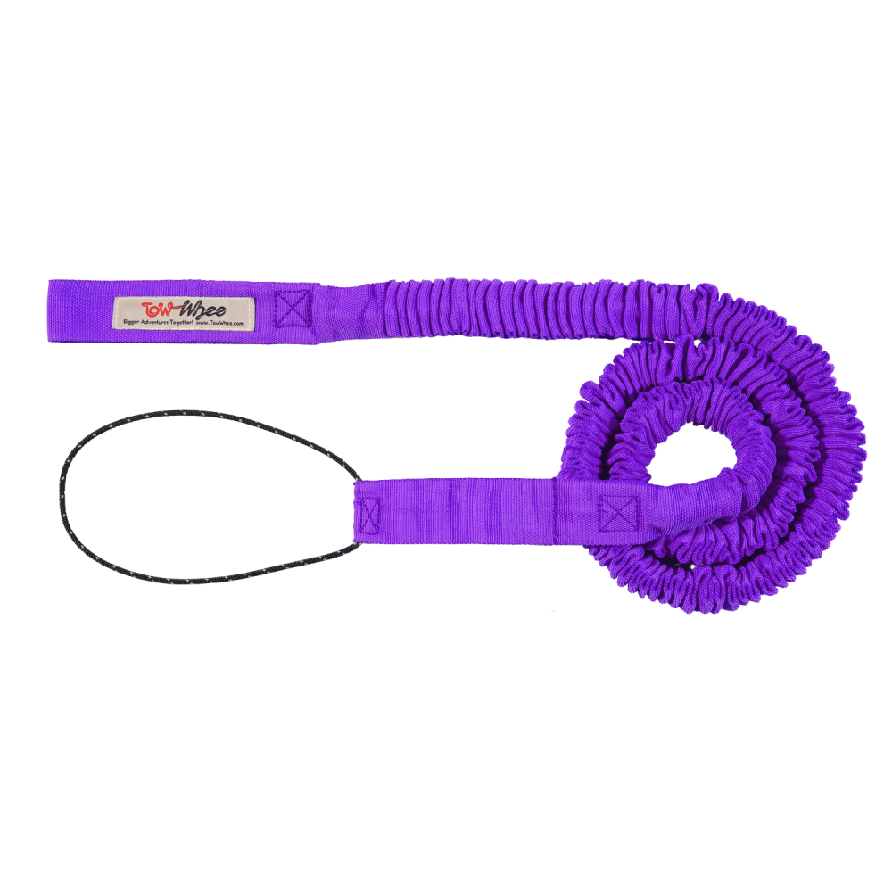 TowWhee flexible tow rope for towing bicycles, image 2
