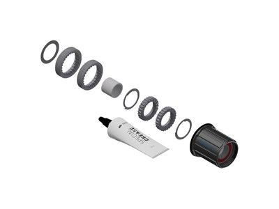 DT SWISS Ratchet LN Upgrades DT Swiss hubs with pawl systems to Ratchet Systems. Hybrid Shimano HG Standard MTB (Steel) rotor body