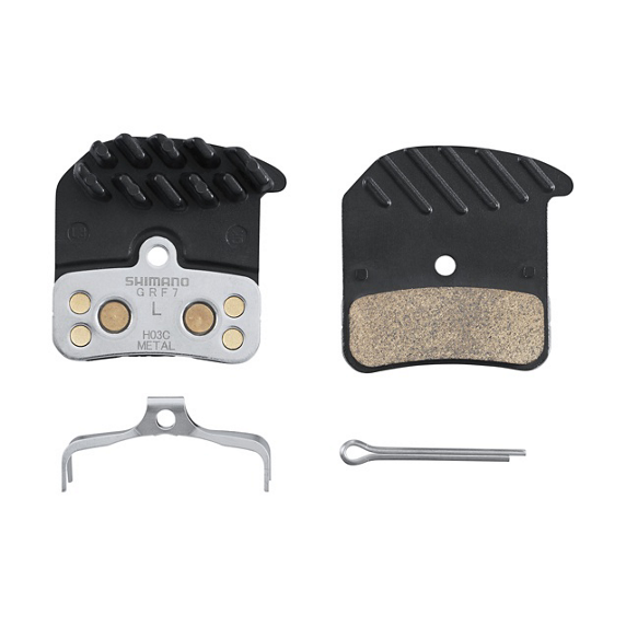 Shimano Saint H03C-MF metal BR-M820 disc brake pads