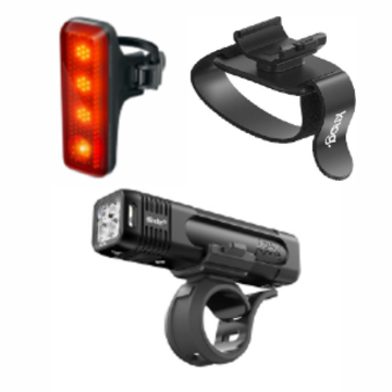 Knog Blinder Night Ride valopaketti 700 lm etuvalolla, 150 lm takavalolla ja kypäräkiinnikkeellä