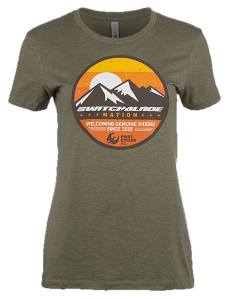 Pivot Switchblade Nation - Women's Treeline Green