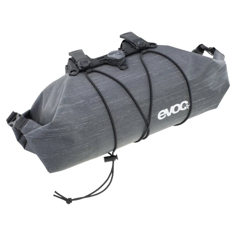 Evoc HANDLEBAR PACK BOA WP 5 - Vedenpitävä ja kestävä ohjaustankopakkaus, jossa BOA® Fit System, säädettävä tilavuus ja joustavat kiinnitysnauhat varusteille.