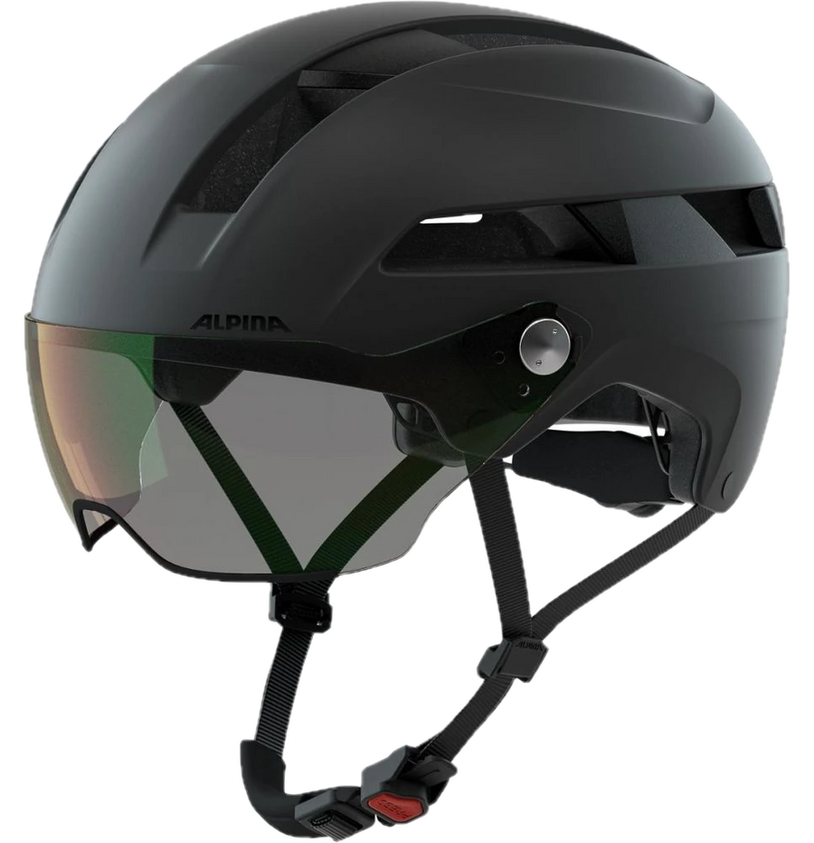 Alpina Soho Visor V kypärä integroidulla ja fotokromaattisella visiirillä