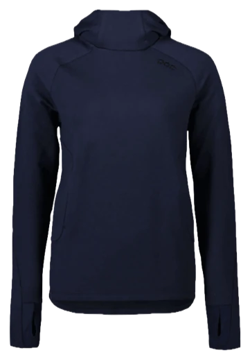 POC merino hood W Turmaline Navy