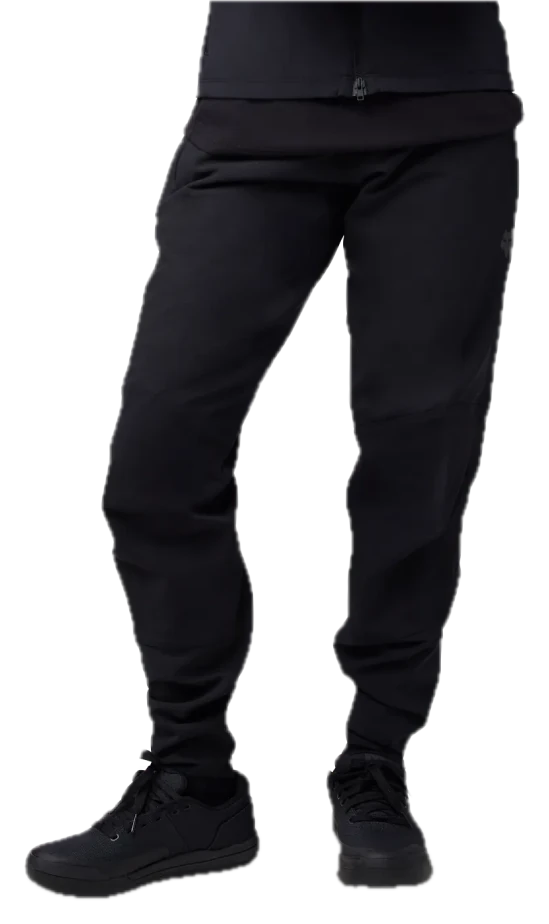 FOX Womens Defend Fire Pants mustat naisten maastopyöräilyhousut