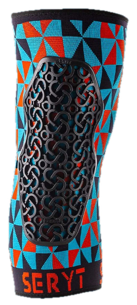 Seryt Flow Knee Protector Knee Pad – Arlecchino Light-Blue Red