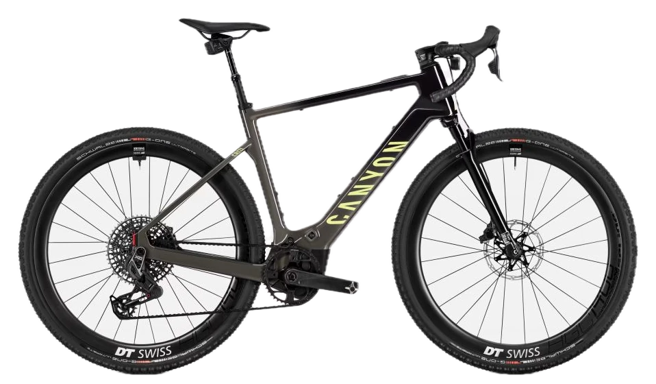 Canyon Grizl CF Trail DT Swiss HGC1400 -hiilikuitukiekoilla