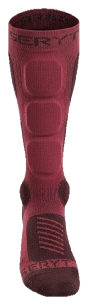 Seryt Shelter Protective socks – Dark Red