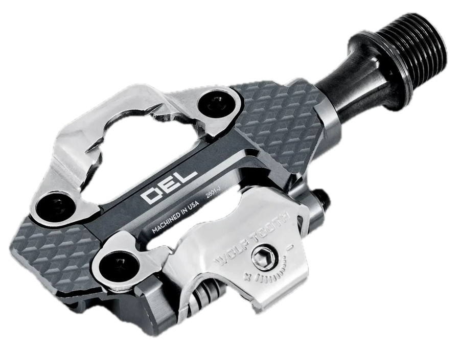 Wolf Tooth MK0 DEL Gravel Race SPD-polkimet Shadow Gray
