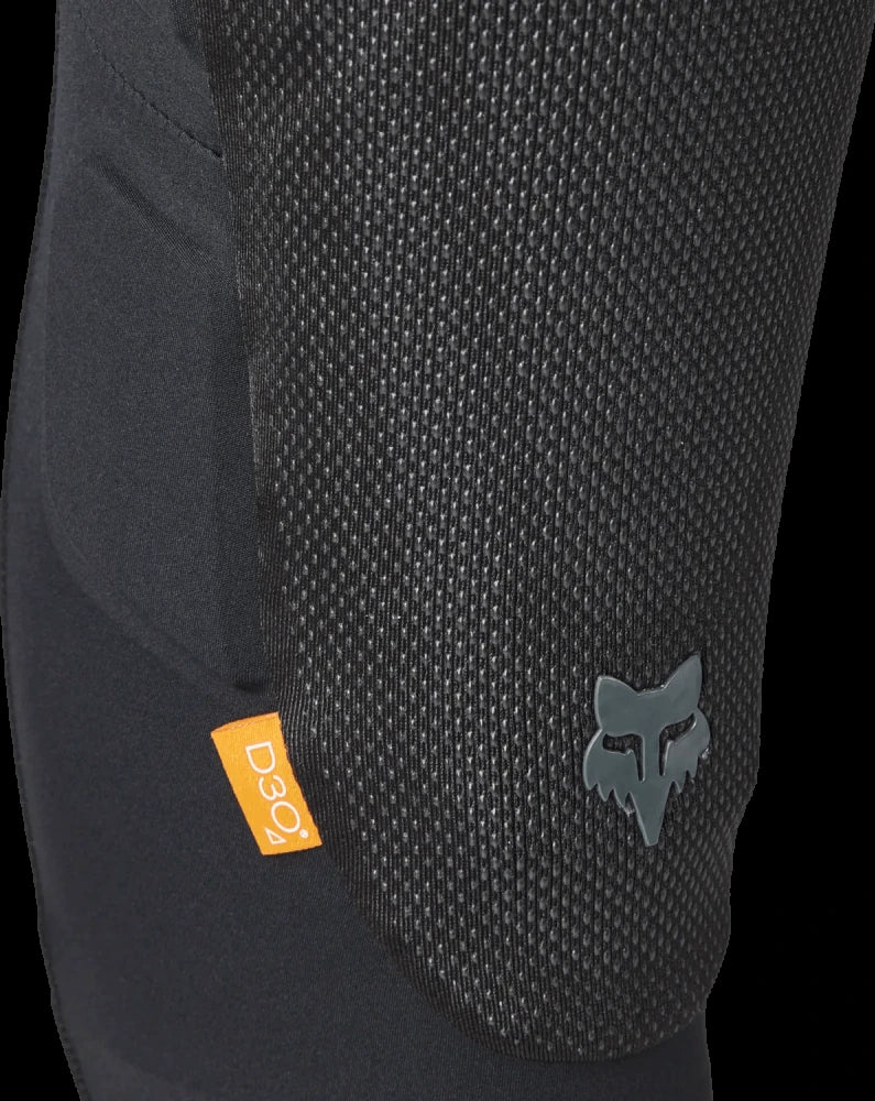 Fox Launch D3O Knee Guard Black edestä