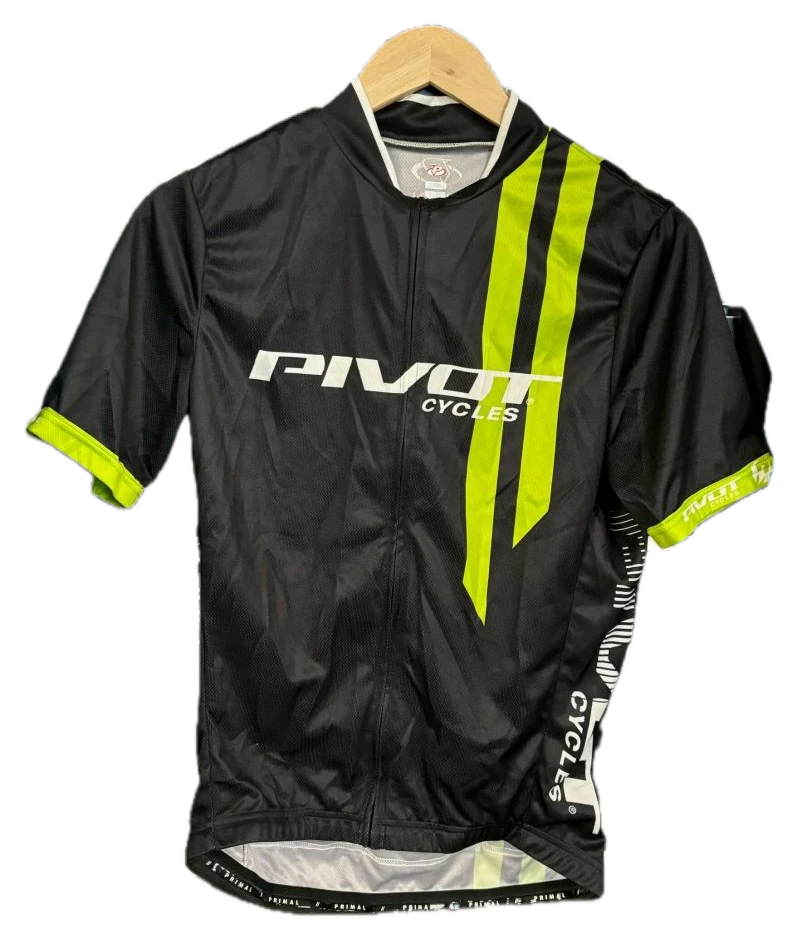 Pivot XC Riding Apparel for Men – Black/yellow cycling jersey