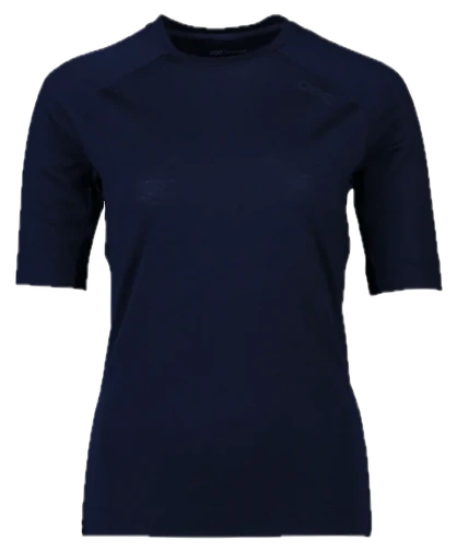 POC W'S LIGHT MERINO TEE Turmaline Navy
