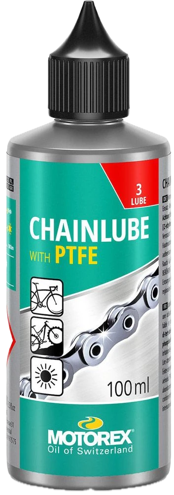 Motorex Chainlube PTFE 100 ml ketjuöljy kuiviin olosuhteisiin