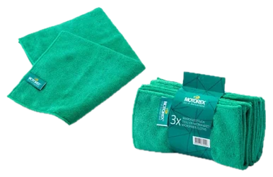 Motorex Microfibre Cloth 3 PCS, Microfibre Cloth Set Of 3 Pieces