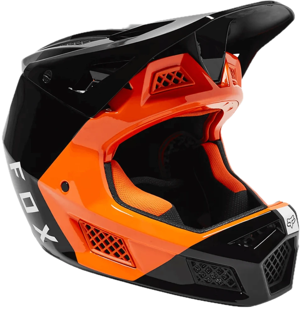 Fox Rampage Pro Carbon Mips Full Face -kypärä Black / Fuel