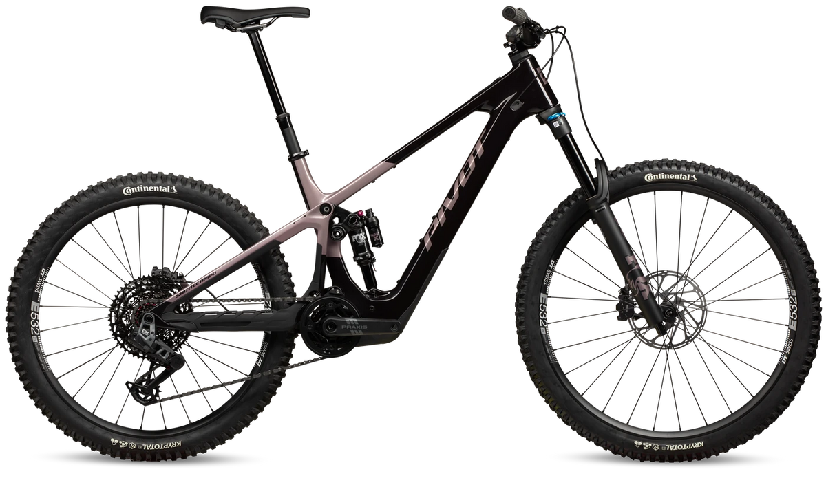 Pivot Shuttle AMPD Ride GX Eagle Transmission – Burgundy Berry Freeze