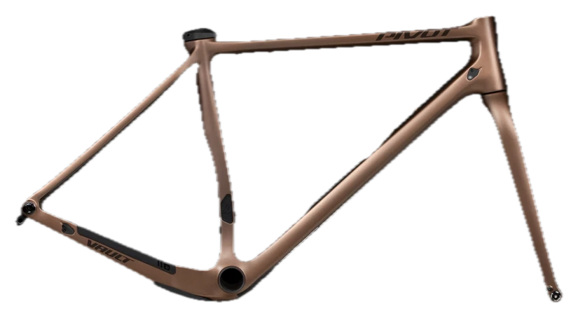 Pivot Vault Pro GRX gravel pyörä hiilikuiturunko Copper Comet runko