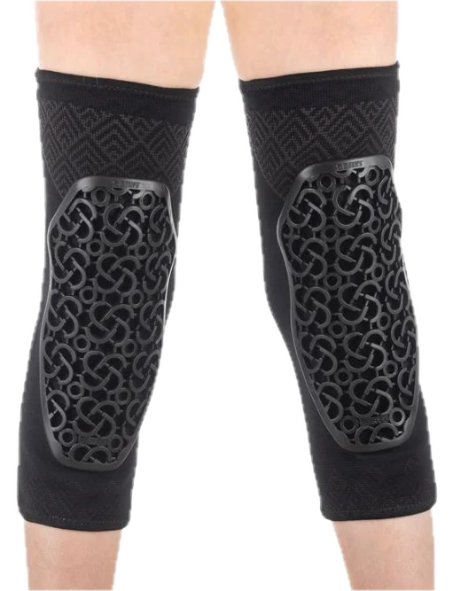 SERYT Youth Flow Knee Alps Black polvisuojat enduro- ja trail-ajoon