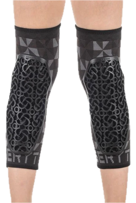 SERYT Youth Flow Knee Arlecchino Grey Black lasten pyöräilysuojat bike parkiin
