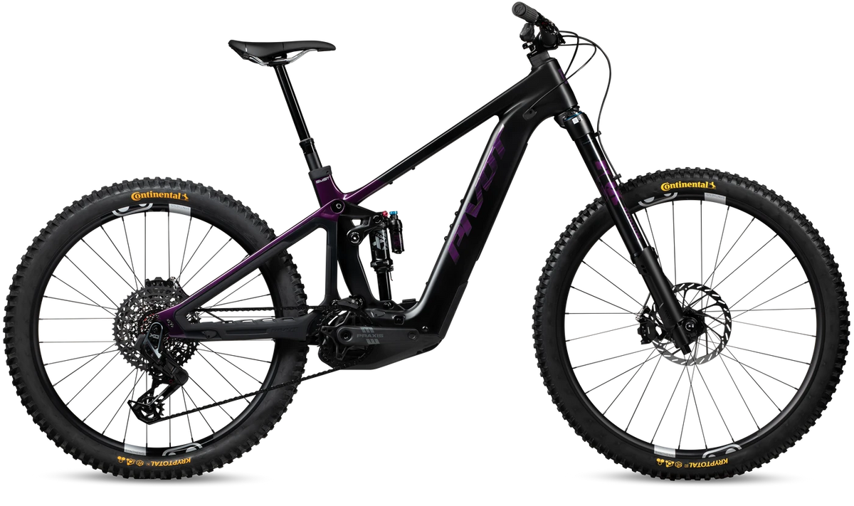 Pivot Shuttle LT Pro X0 Eagle Transmission w/FOX Podium – Black Royal Purple