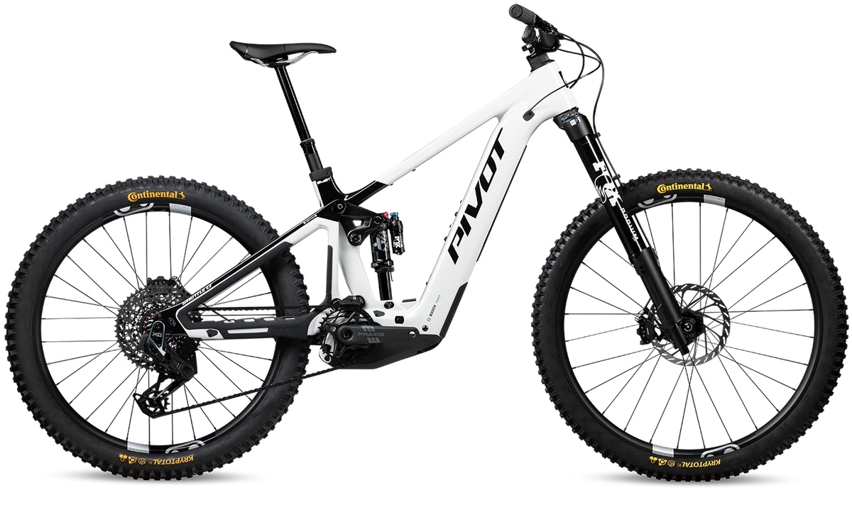 Pivot Shuttle LT Pro X0 Eagle Transmission w/FOX Podium – Stone Cold White