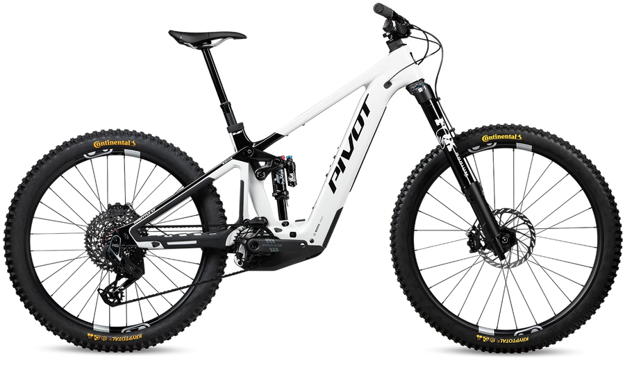 Pivot Shuttle LT Pro X0 Eagle Transmission w/FOX Podium – Stone Cold White