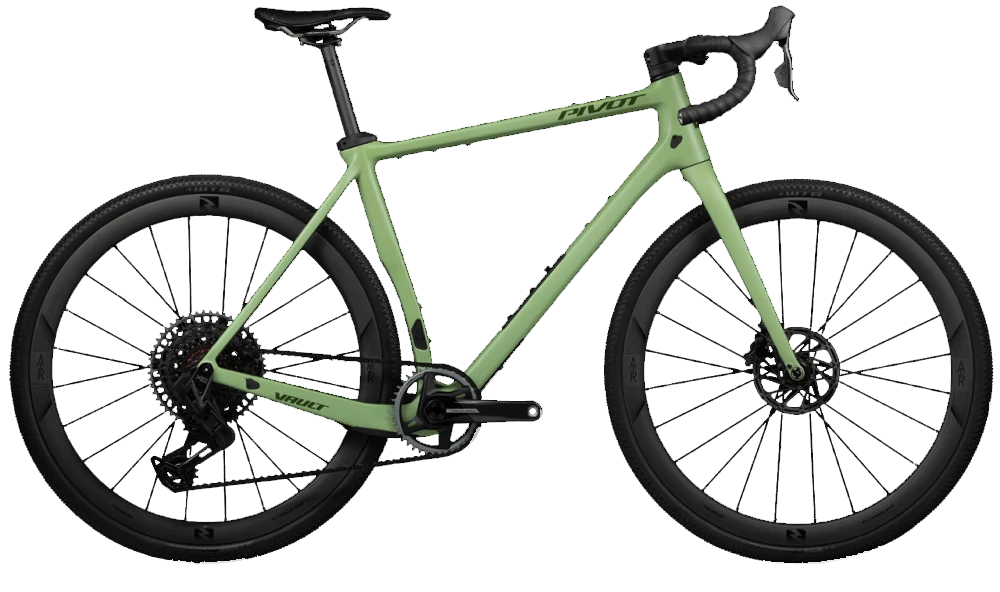 Pivot Vault Team Force X0 Wide Range AXS gravel pyörä Reynolds G700
