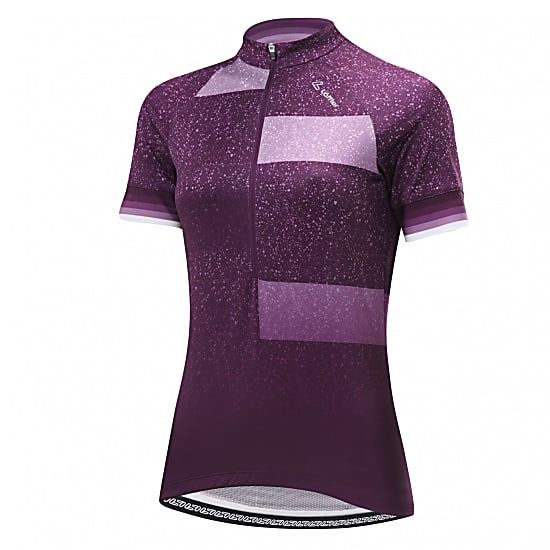 Löffler Women's Cycling Jersey W Bike Jersey HZ Finessa – amethyst Violet