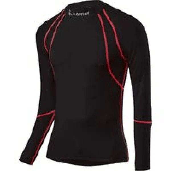 Löffler Turtleneck L/S Airvent Transtex Light Black / Red