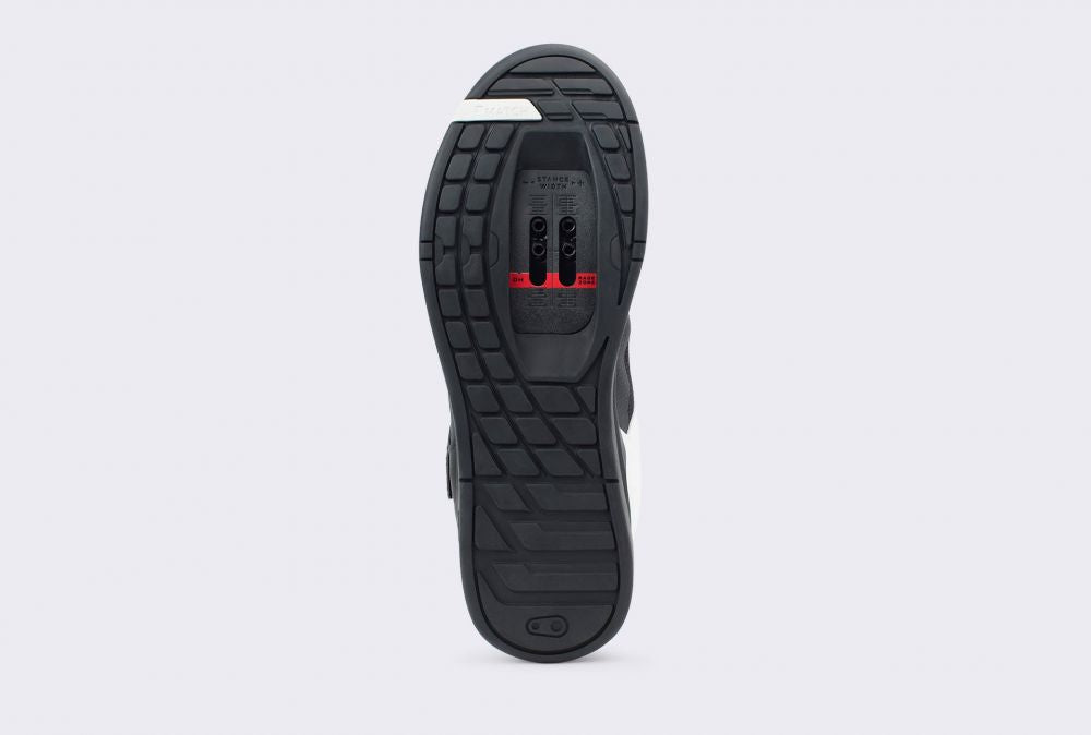 CRANKBROTHERS Mallet Speedlace+Strap Cycling Shoe for Clipless Pedals Black/White, image 4