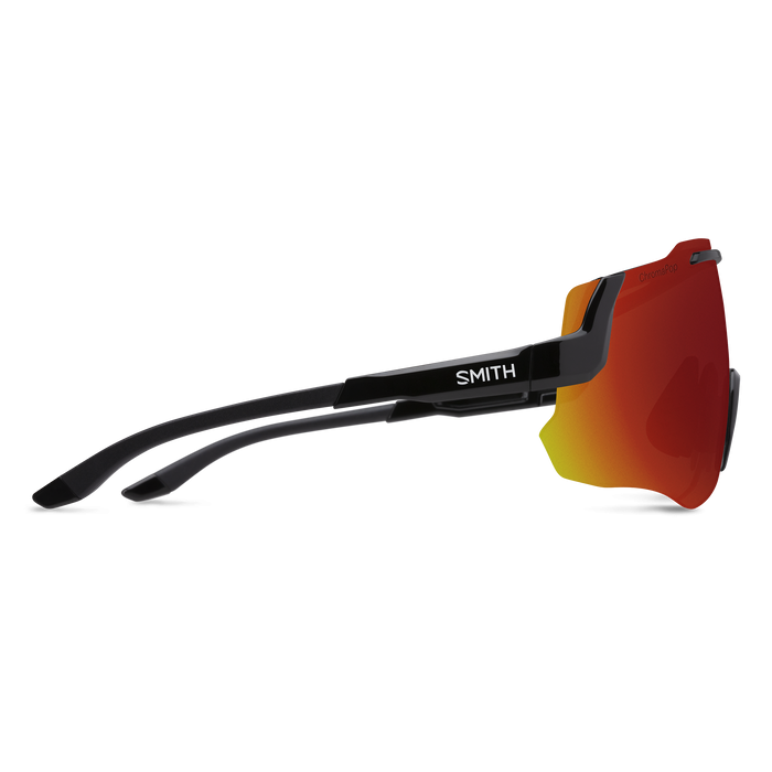SMITH Momentum ajolasit – Black + ChromaPop Red Mirror + Clear Lens
