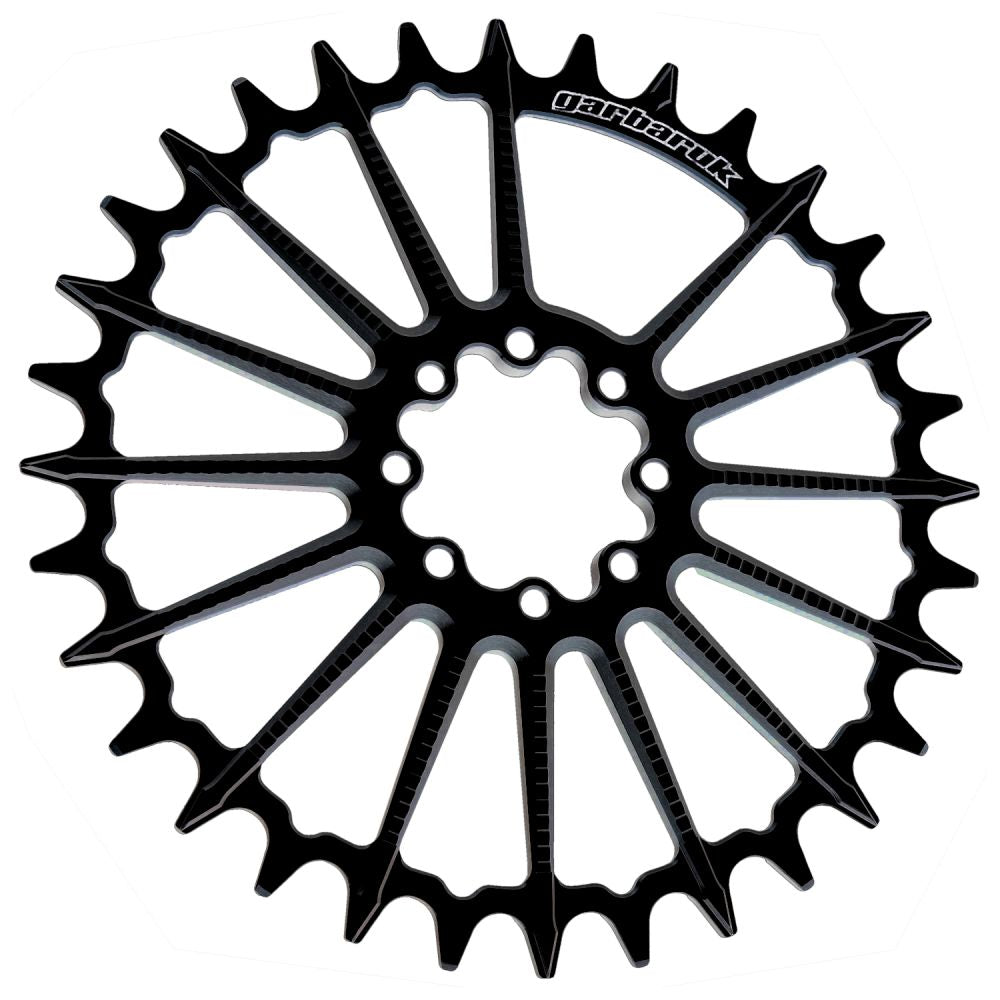 Garbaruk MTB Direct Mount eturatas Sram 8-Bolt 9-12s singlespeed ja 1x -voimansiirtoihin