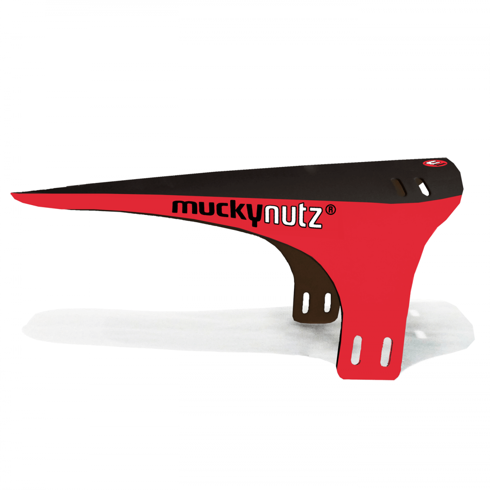 Mucky Nutz Face Fender Etulokasuoja – Musta/Punainen