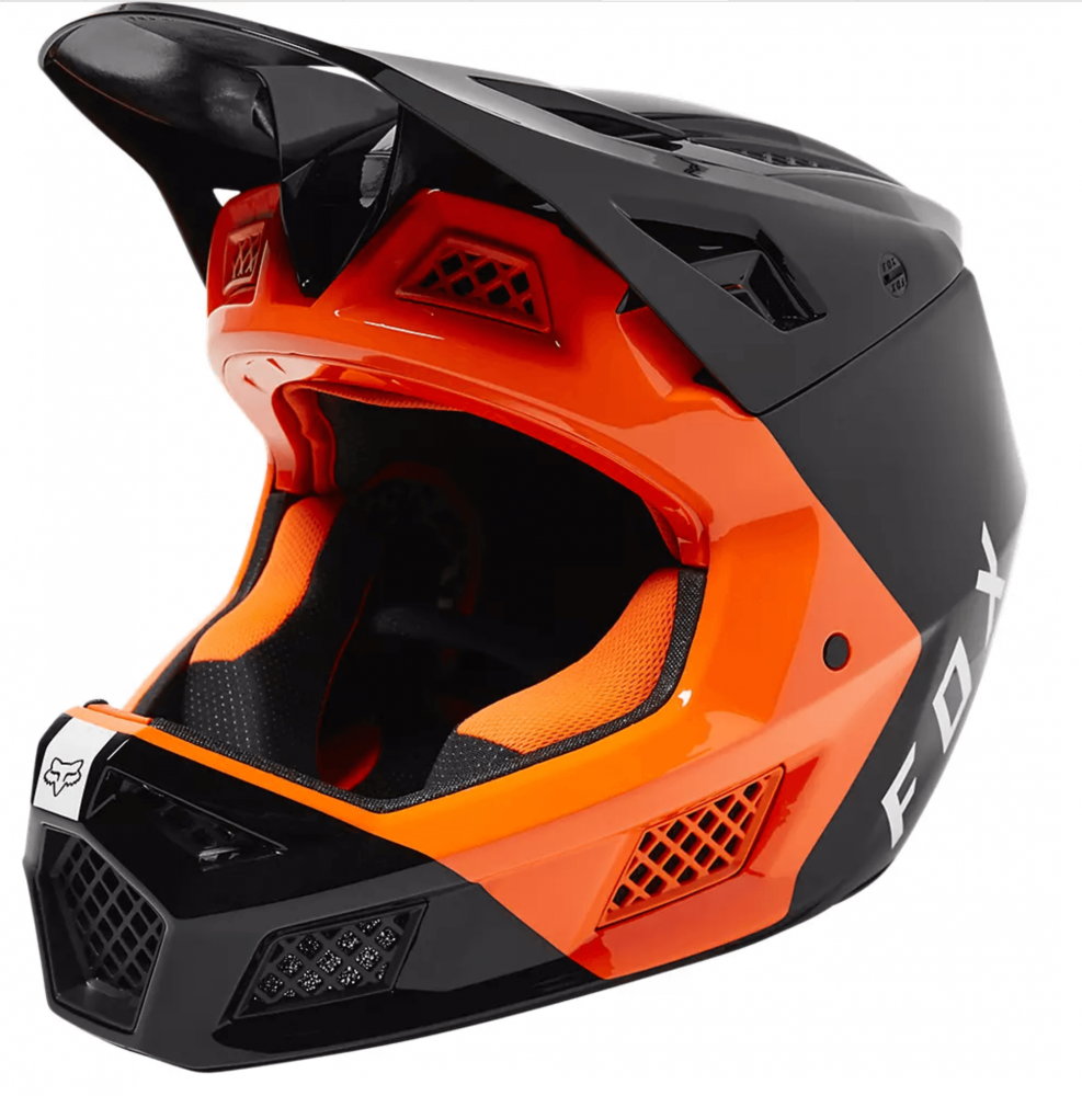Fox Rampage Pro Carbon Mips Full Face -kypärä Black / Fuel