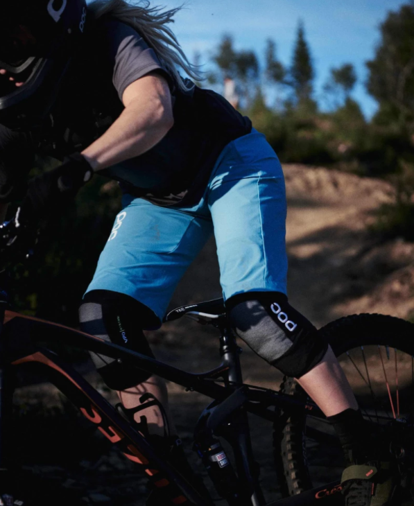 POC Womens Essential MTB Shorts, kuva 4 – Light Basalt Blue