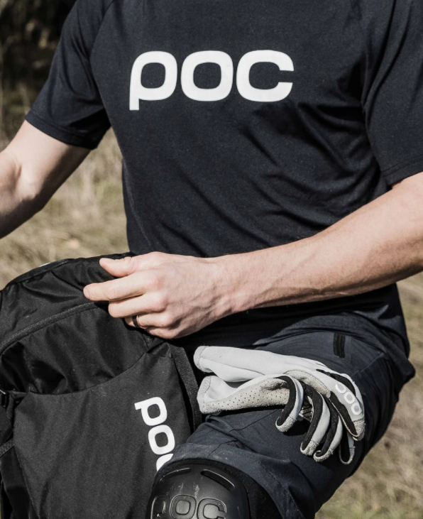POC Essential Enduro Shorts, image 5 – Uranium Black