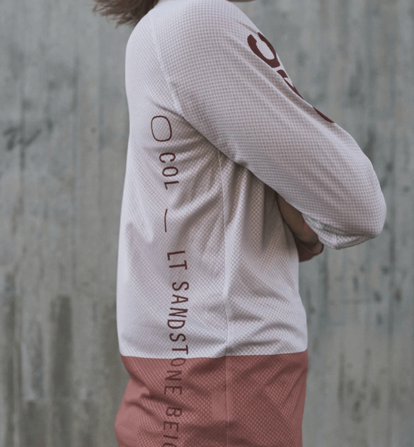 POC W's MTB Pure LS Jersey, kuva 6 – Light Sandstone Beige/Himalayan Salt