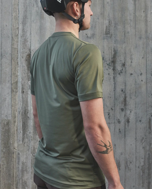 POC Reform Enduro Light Tee, image 3 – Epidote Green