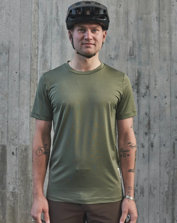 POC Reform Enduro Light Tee, image 6 – Epidote Green