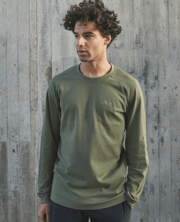 POC Poise Crew Neck, kuva 3 – Epidote Green