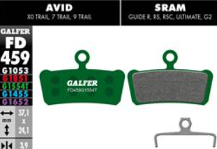 Galfer Pro G1554T GUIDE, image 3