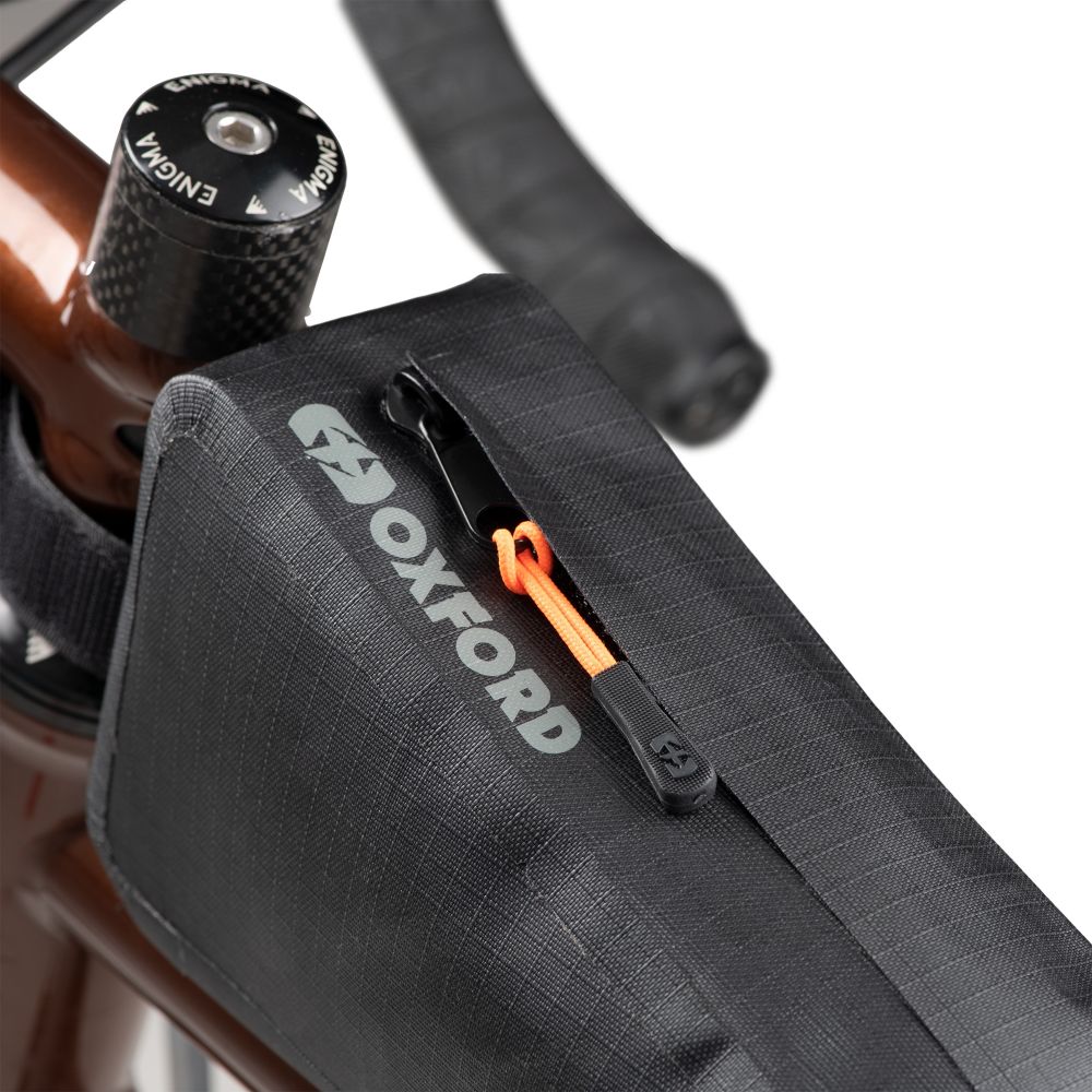 Oxford Aqua Evo Adventure Top Tube Pack 1.5L Black, image 3