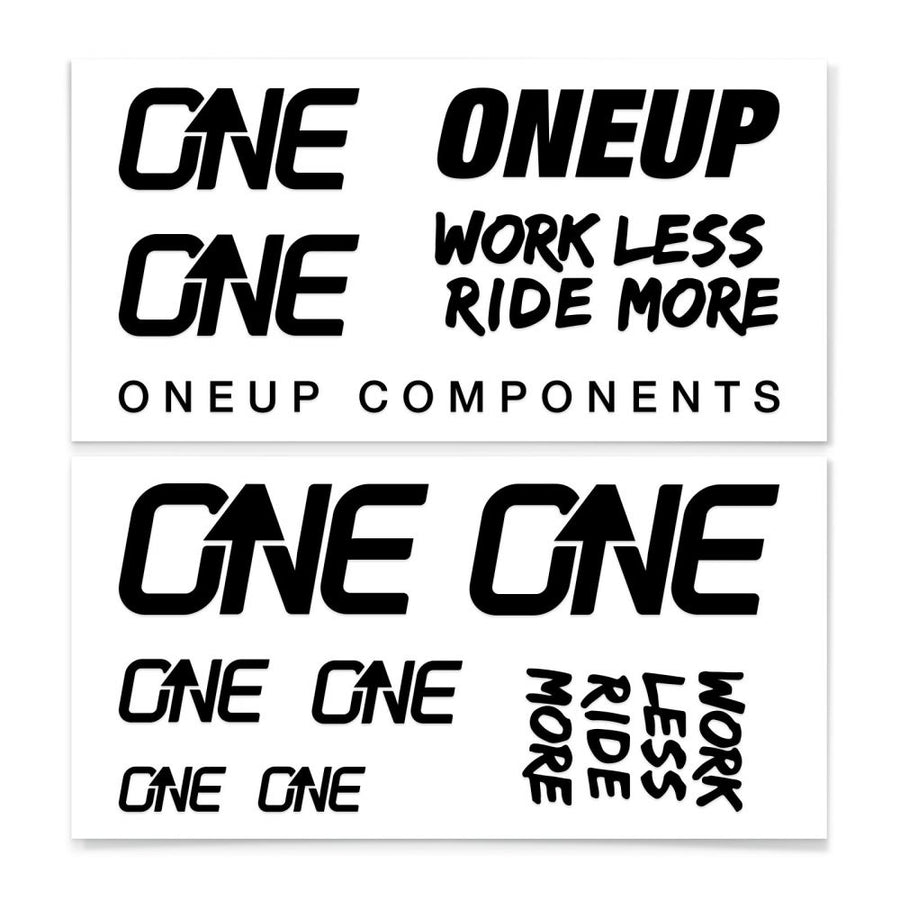 ONEUP Decal Kit – Musta