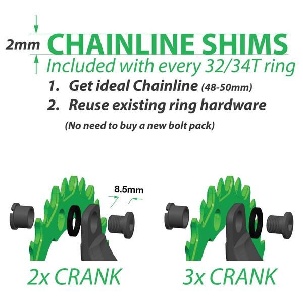 ONEUP 104 BCD CHAINRINGS for Shimano 12-speed chains, image 3