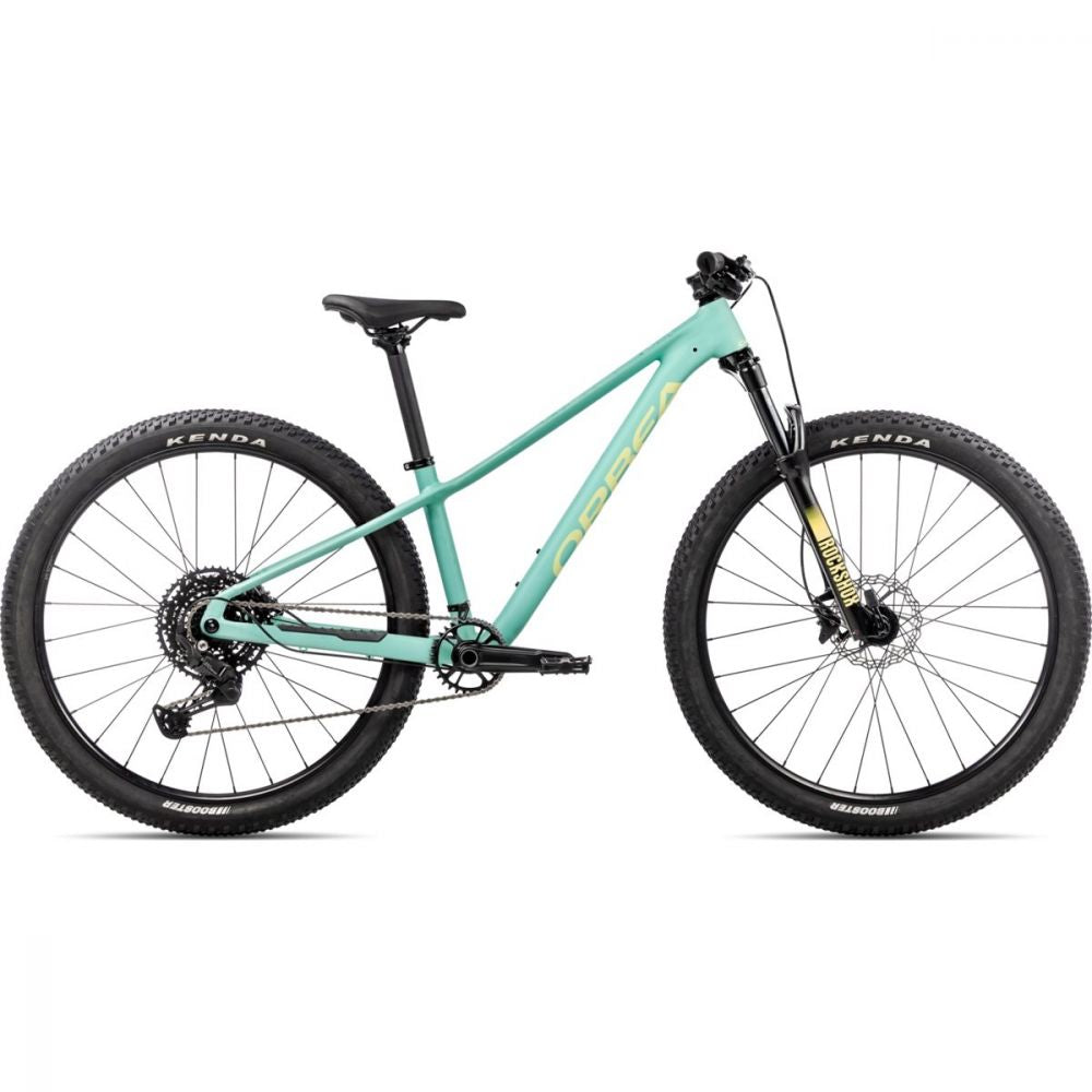Orbea Kimu 27 H20 Aloha Green lasten maastopyörä sivukuvassa