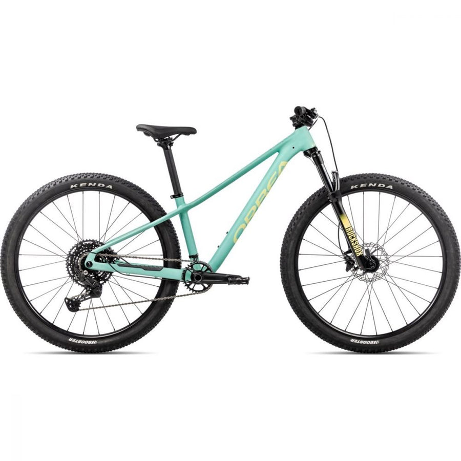 Orbea Kimu 27 H20 Aloha Green lasten maastopyörä sivukuvassa