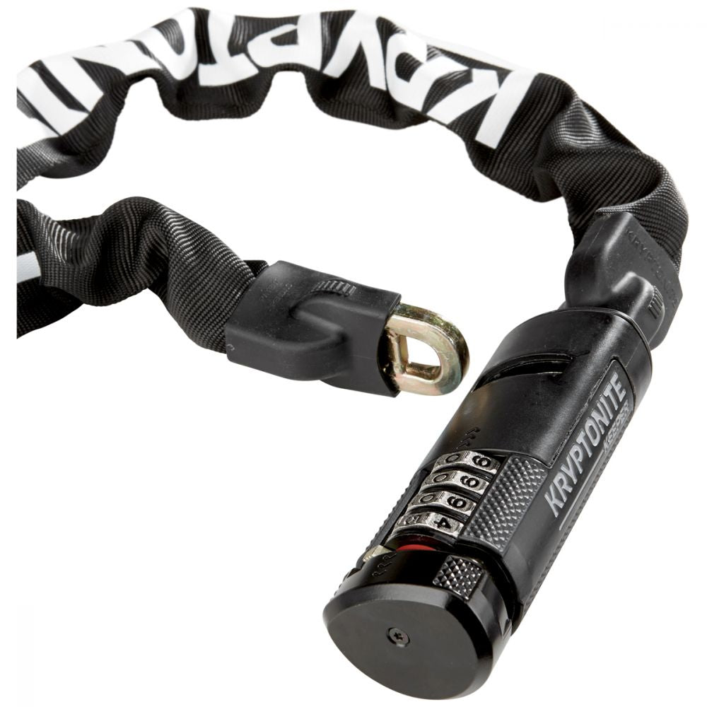 KRYPTONITE Chain Lock Combo Keeper 790 7mm x 90cm integrated