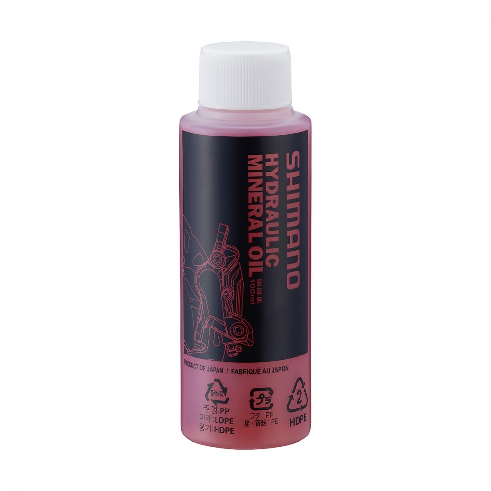 Shimano Mineral Oil 100 ml pullo – mineraaliöljy Shimano-hydraulijarruille