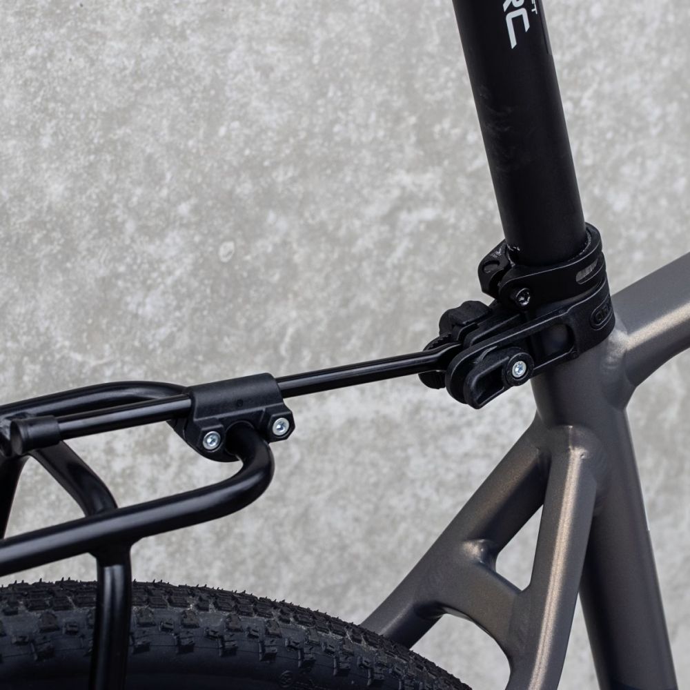 ORTLIEB Quick Rack L asennettuna gravel-pyörään